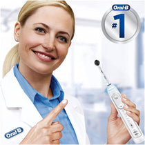 Oral-B PureClean Charcoal Electric Toothbrush Head White - Pack of 8