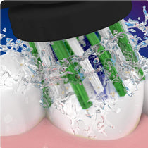 Oral-B CrossAction CleanMaximser Electric Toothbrush Head Black - 10 Pack