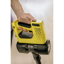 Karcher VC4 Cordless Stick Vacuum Cleaner 21.6V Battery 140W 650ml 240V - Yellow/Black