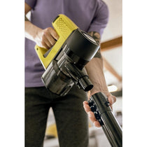 Karcher VC4 Cordless Stick Vacuum Cleaner 21.6V Battery 140W 650ml 240V - Yellow/Black