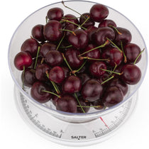 Salter 811 WHWHDR Rotating Dial Mechanical Kitchen Scale Metric/Imperial 3 Kg Capacity - White