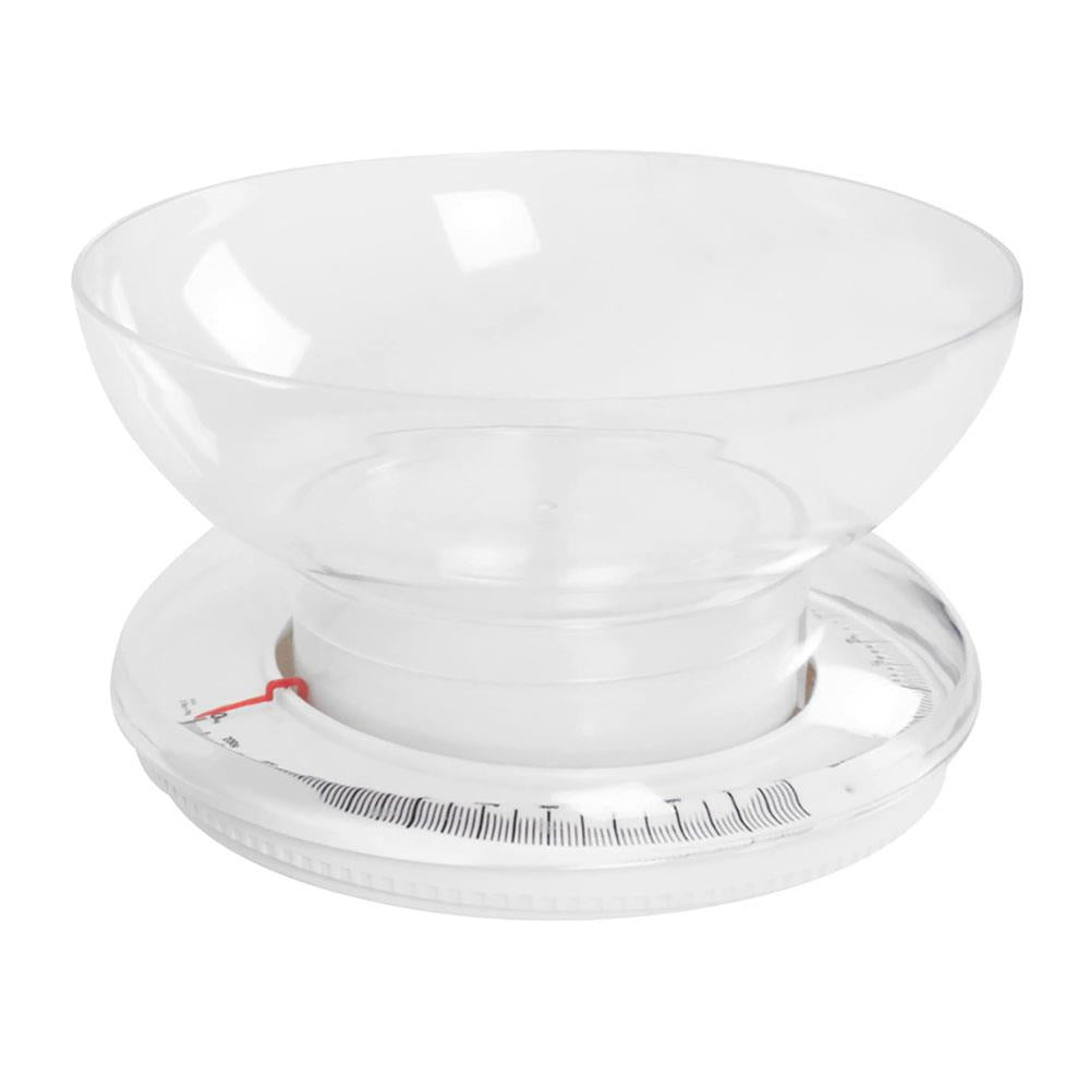 Salter 811 WHWHDR Rotating Dial Mechanical Kitchen Scale Metric/Imperial 3 Kg Capacity - White