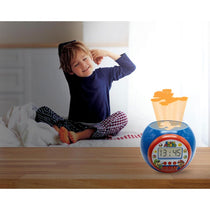 Lexibook Super Mario Childrens Projector Clock With Night Light Timer Snooze Alarm - Red/Blue