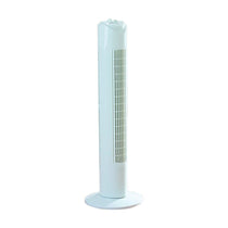 Daewoo 32 Inch Slimline Tower Fan Instant Cool Air With 3 Speed Settings Oscillation - White