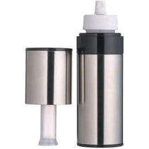 KitchenCraft MasterClass Oil Mist Sprayer Bottle Stainless Steel Pump Action 150ml - Silver