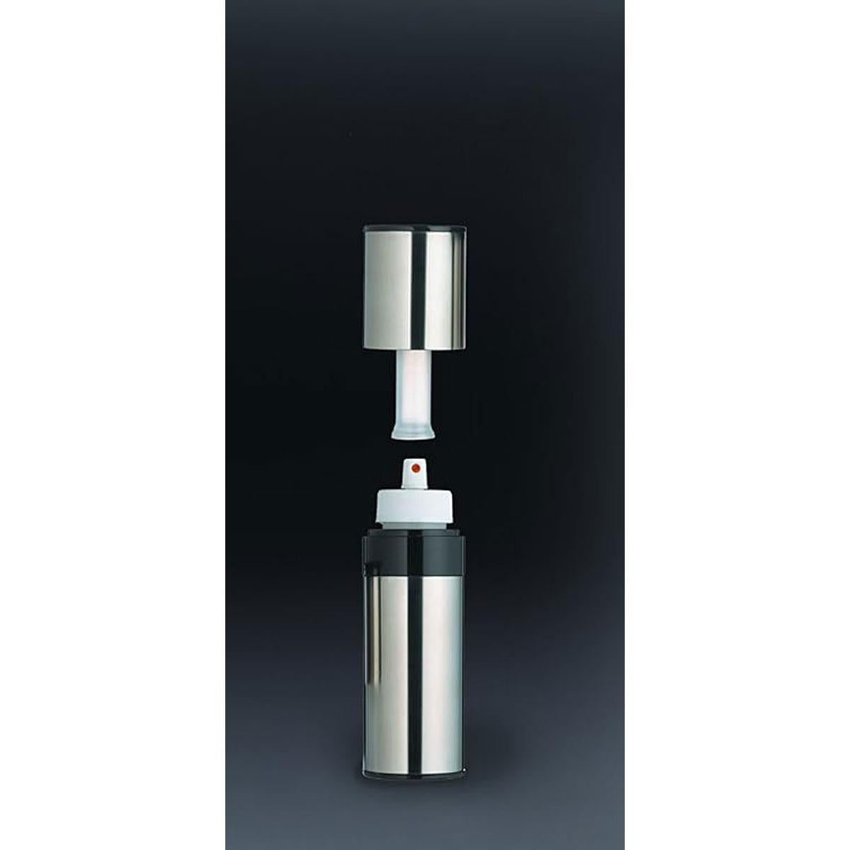 KitchenCraft MasterClass Oil Mist Sprayer Bottle Stainless Steel Pump Action 150ml - Silver