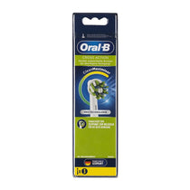 Oral-B Cross Action Clean Maximizer Electric Toothbrushes Replacement Brush Heads 3 Pack - White