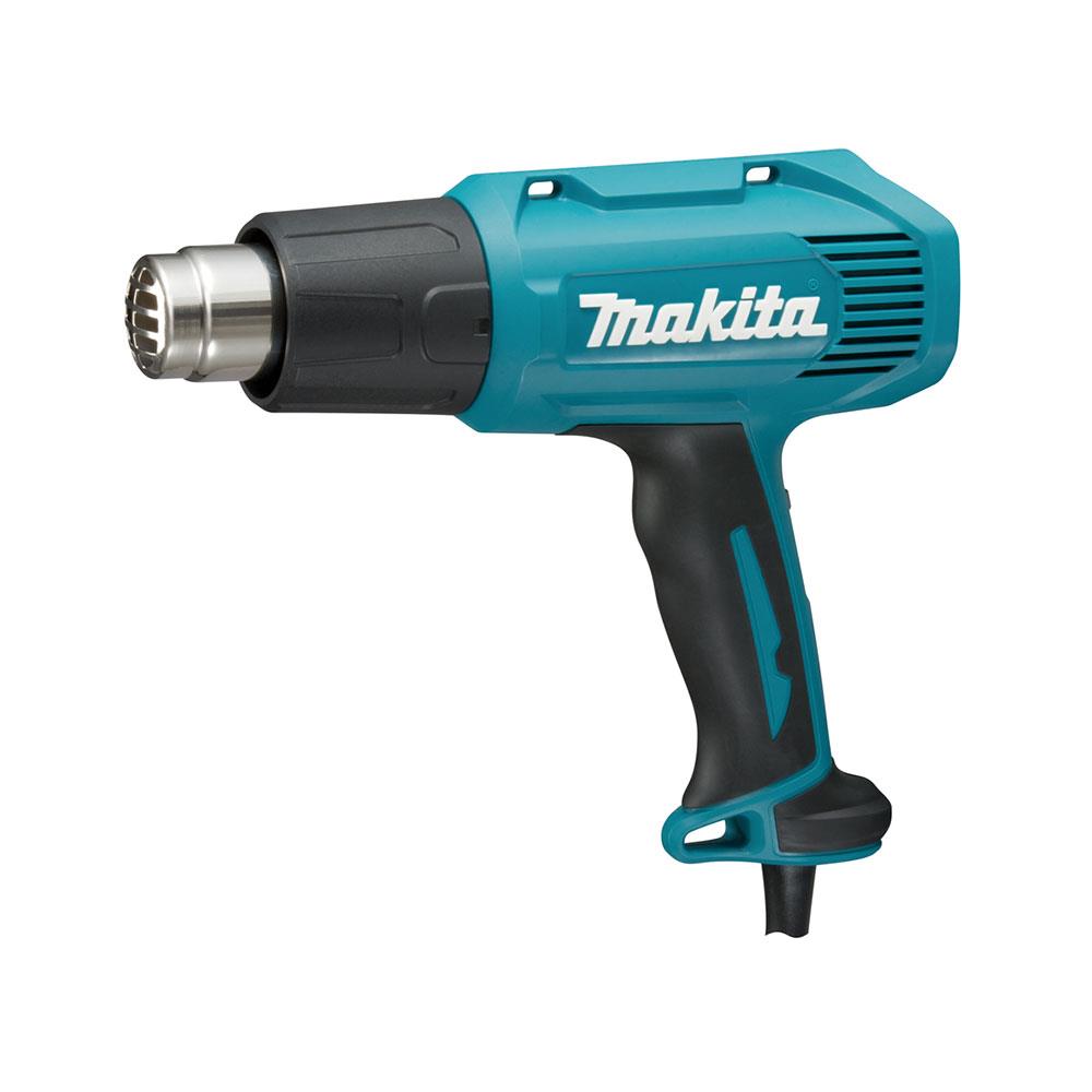 Makita Heat Gun 240V With Two Heat And Air Flow Settings 1600W - Blue/Black