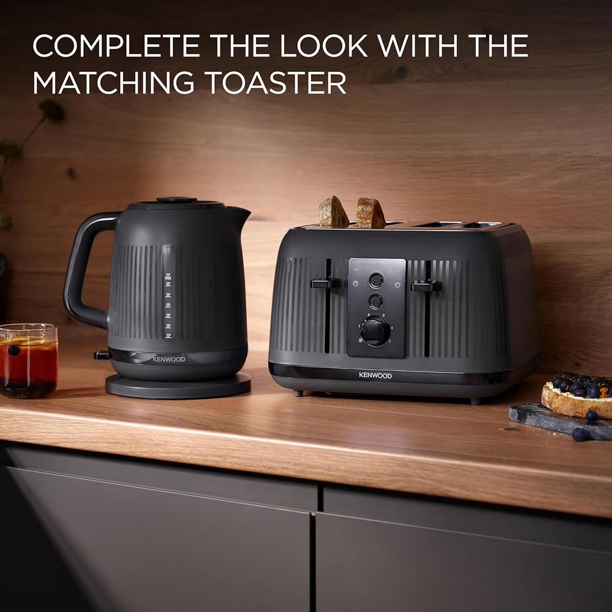 Kenwood Dusk Electric Kettle 3000W 1.7 Litres - Slate Grey