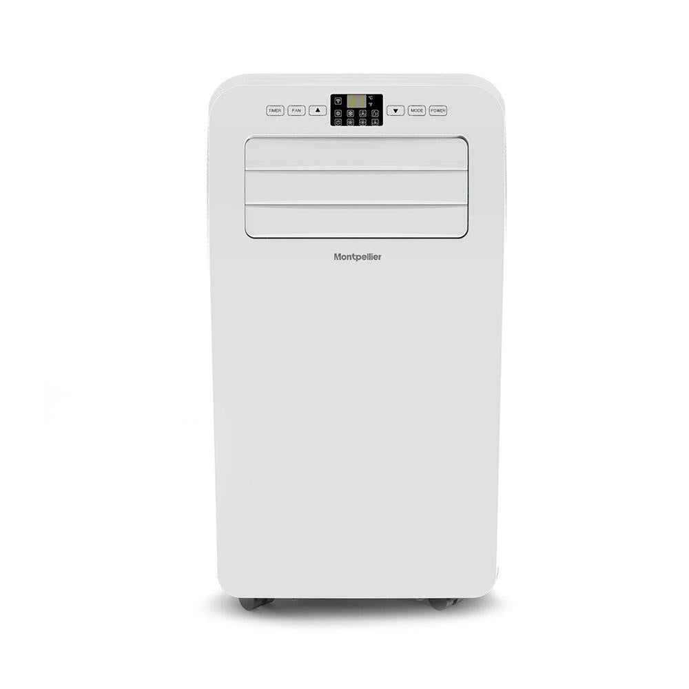 Montpellier 9000BTU 4-In-1 Air Conditioning Unit With Remote Control 1000W - White
