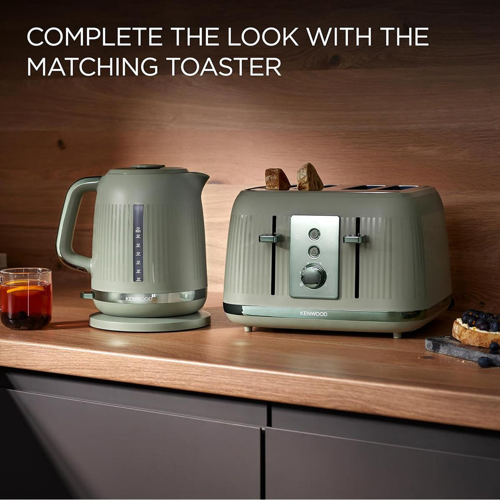 Kenwood Dusk Electric Kettle 3000W 1.7 Litres - Olive Green