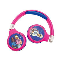 Lexibook Barbie Bluetooth And Wired Foldable Headphones With Microphone - Multicolour