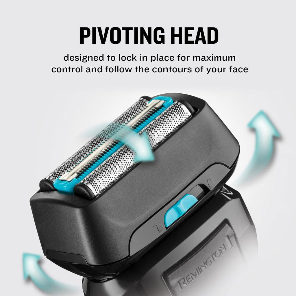 Remington F6 Style Series Aqua Electric Foil Shaver - Black