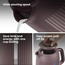 Kenwood Dusk Electric Kettle 3000W 1.7 Liters - Twilight Purple