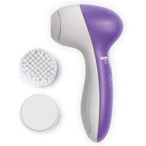 Wahl Pure Radiance 2 In 1 Facial Cleanser With 2 Interchangeable Heads - Purple