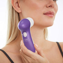 Wahl Pure Radiance 2 In 1 Facial Cleanser With 2 Interchangeable Heads - Purple