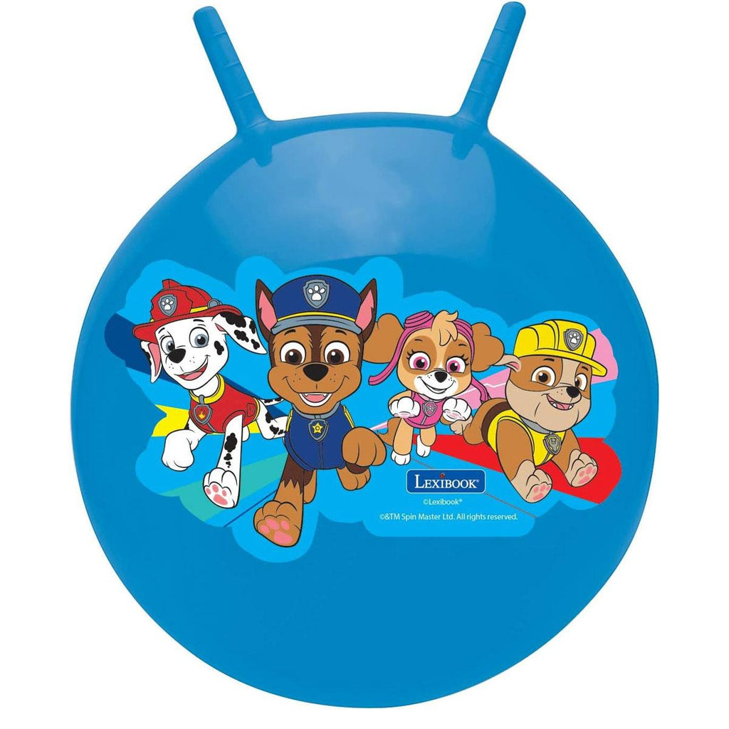 Lexibook Paw Patrol Inflatable Hopper Ball 45cm With Manual Pump - Blue