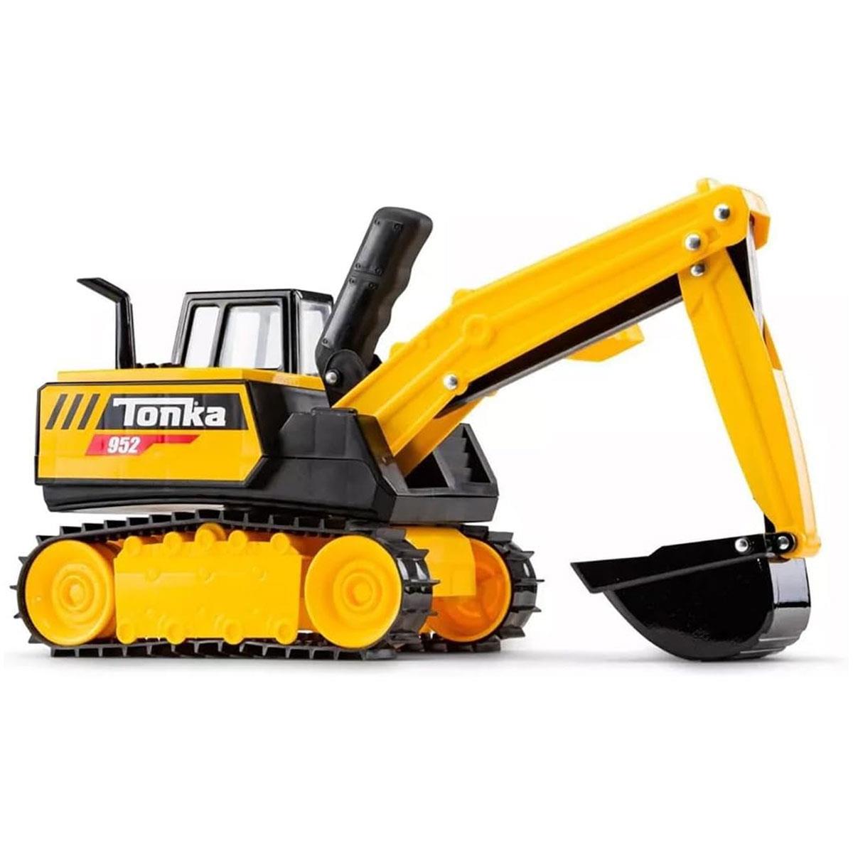 Tonka Steel Classics Mighty Excavator Kids Construction Toys - Yellow/Black