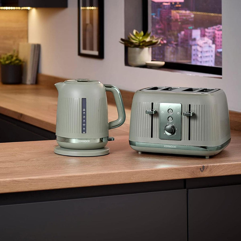Kenwood Dusk 4 Slice Toaster With 5 Browning Settings 1800W - Olive Green