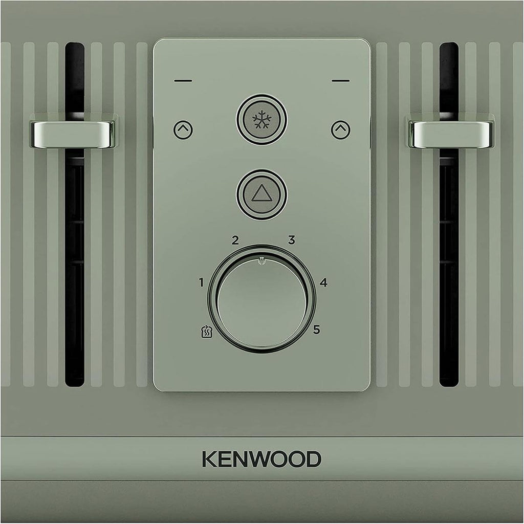 Kenwood Dusk 4 Slice Toaster With 5 Browning Settings 1800W - Olive Green