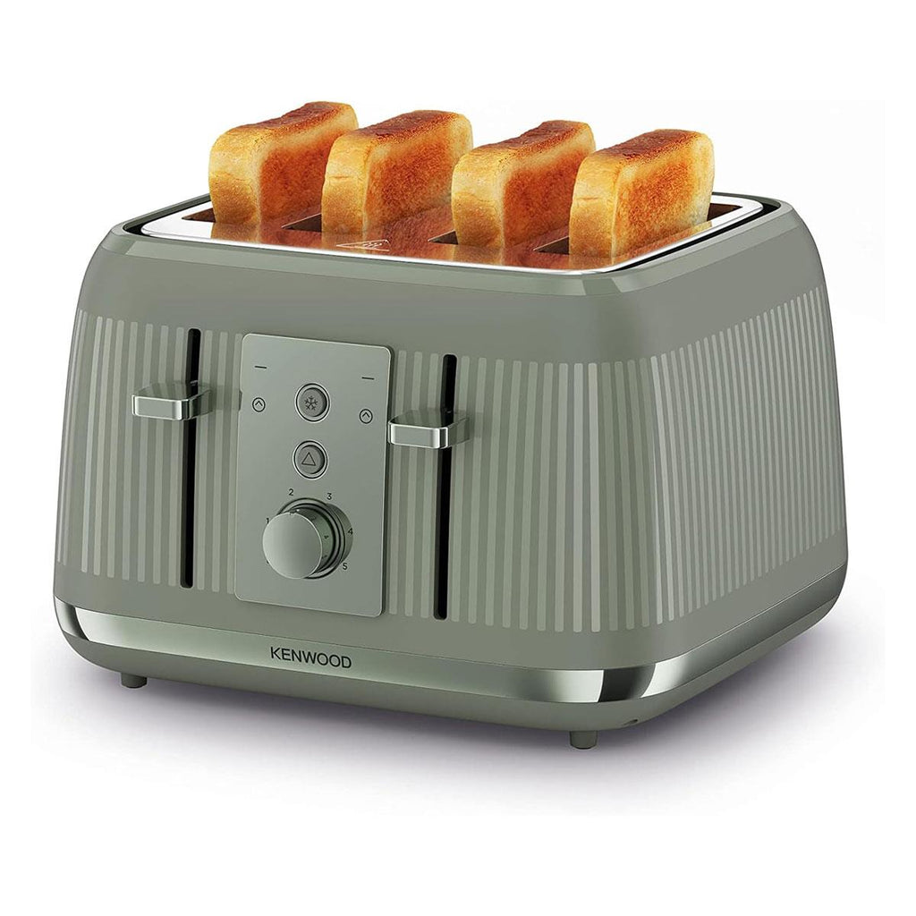 Kenwood Dusk 4 Slice Toaster With 5 Browning Settings 1800W - Olive Green