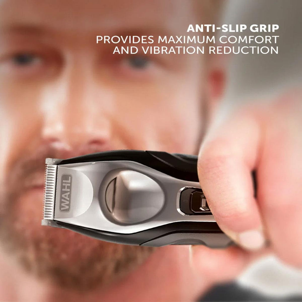 Wahl Trimmer Kit Total Groom 8 In 1 Hair Face And Body Grooming With 4 Interchangeable Heads - Black