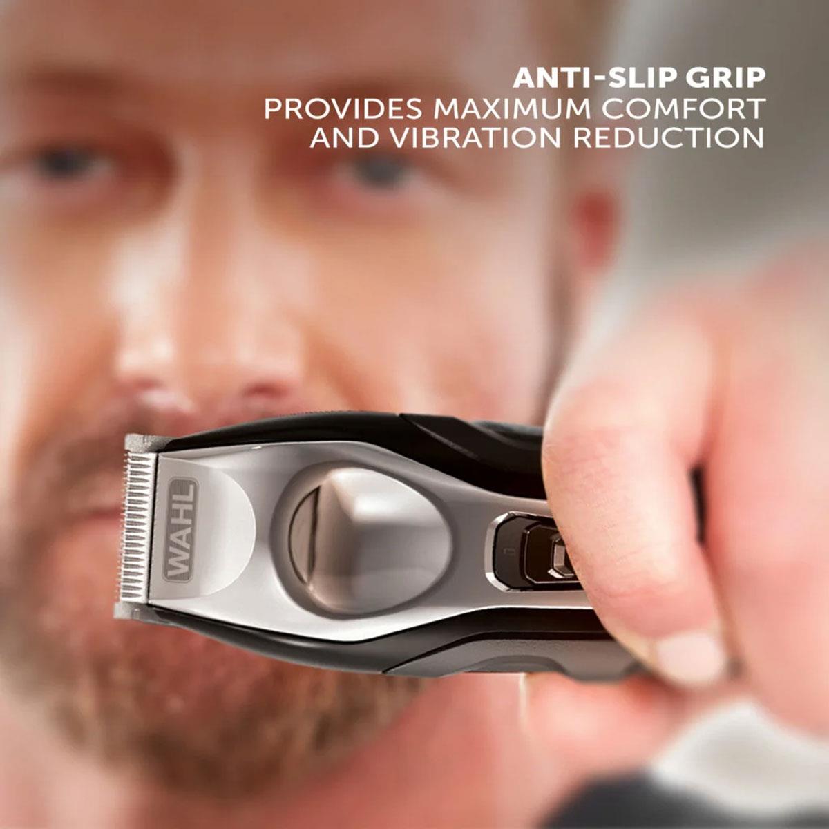 Wahl Trimmer Kit Total Groom 8 In 1 Hair Face And Body Grooming With 4 Interchangeable Heads - Black