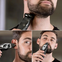 Wahl Trimmer Kit Total Groom 8 In 1 Hair Face And Body Grooming With 4 Interchangeable Heads - Black