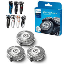 Philips Series 5000 Multiprecision Shaving Replacement Electric Shaver Heads - Silver