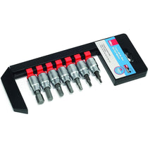 Hilka 3/8 Inch Drive Hex Bit Set Metric - 7 Piece
