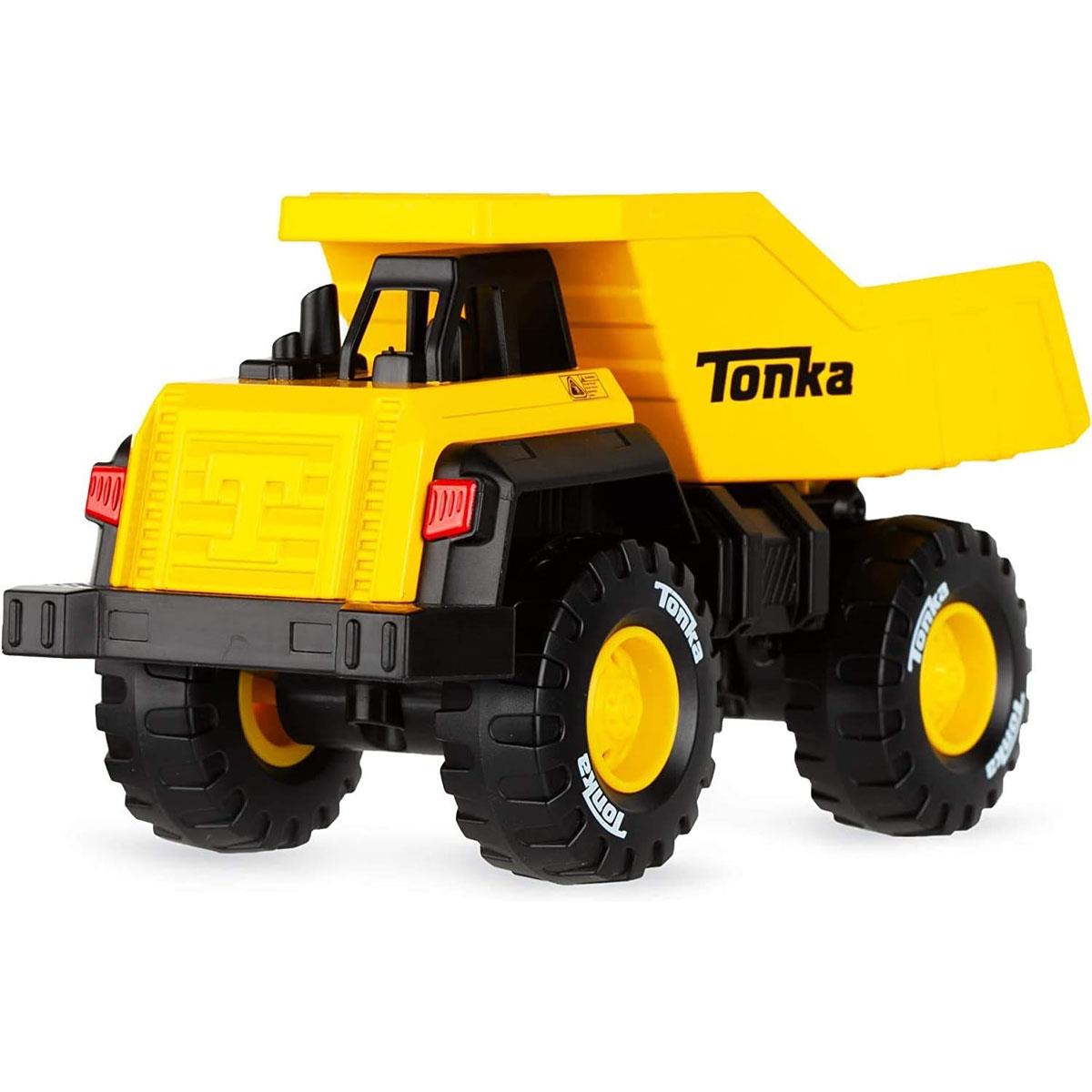Tonka Mighty Metal Fleet Dump Truck Kids Construction Toys - Yellow/Black