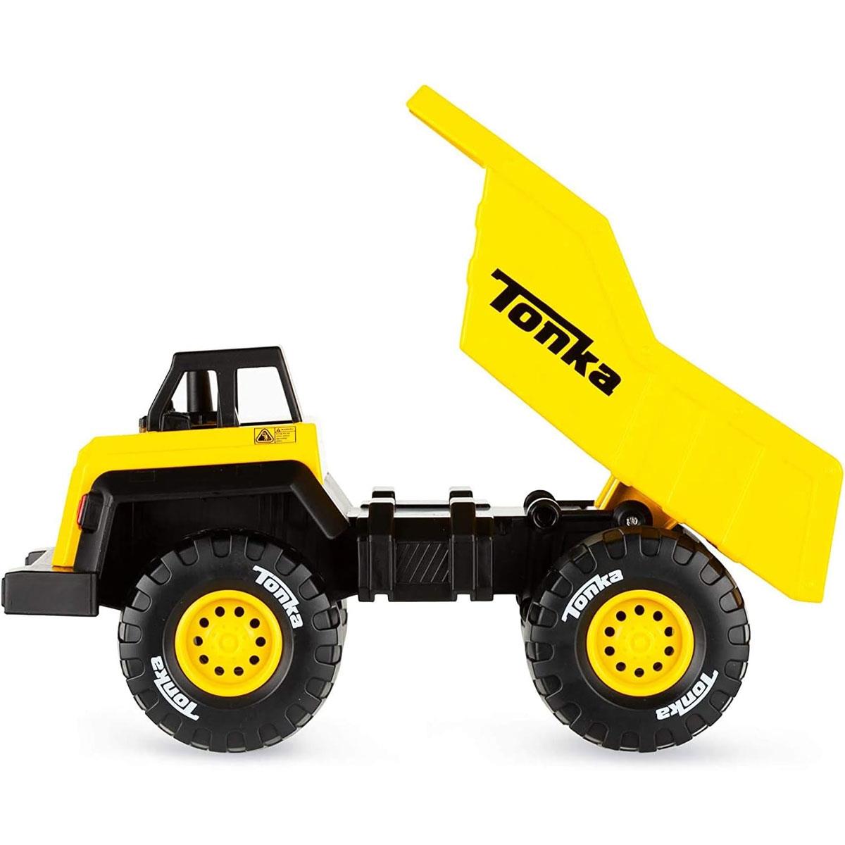 Tonka Mighty Metal Fleet Dump Truck Kids Construction Toys - Yellow/Black