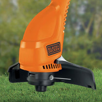Black & Decker Electric Hover Mower With GL250 Strimmer Grass Strimmer 1200W 30cm - Orange/Black