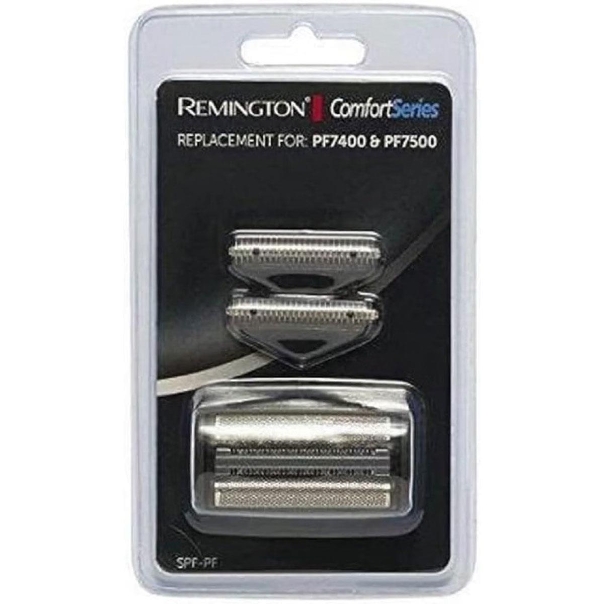 Remington Shaver Head And Cutters Replacement Assembly PF7400 PF7500 PF7600 And PF7855 - Black