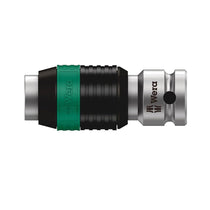 Wera Zyklop 1/4 Inch Hex Screwdriver Bit Adaptor Chuck 37mm - Chrome
