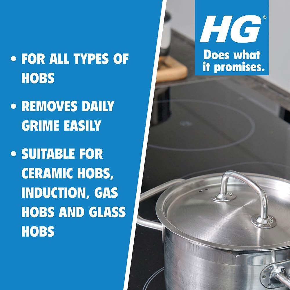 HG Kitchen Hob Cleaner Induction Gas Hob Cleaner - 500ml