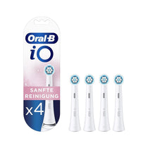 Oral-B iO Gentle Care Cleaning Electric Toothbrush Heads White - 4 Pack