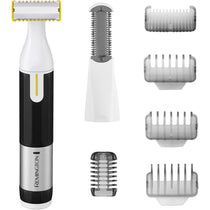 Remington Omniblade Hybrid Face And Body Stubble Trimmer With 4 X Stubble Combs And Body Comb Attachment - Black