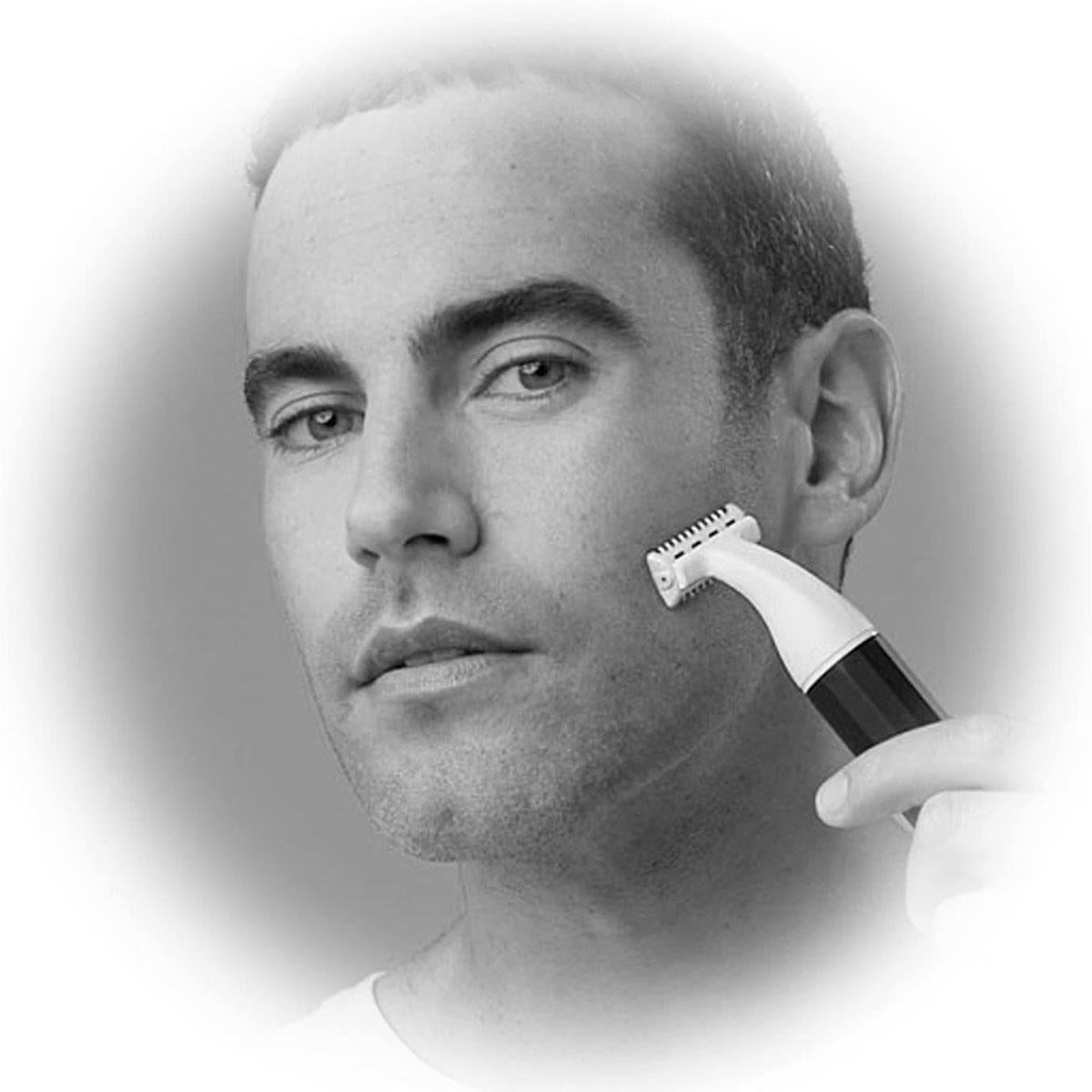 Remington Omniblade Hybrid Face And Body Stubble Trimmer With 4 X Stubble Combs And Body Comb Attachment - Black