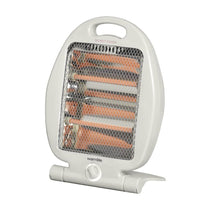 Warmlite 800W Folding Quartz Heater With 2 Heat Settings Safety Tip Over Switch - White