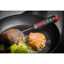 Taylor Pro Digital Food Thermometer Probe With Bright LED Display - Black
