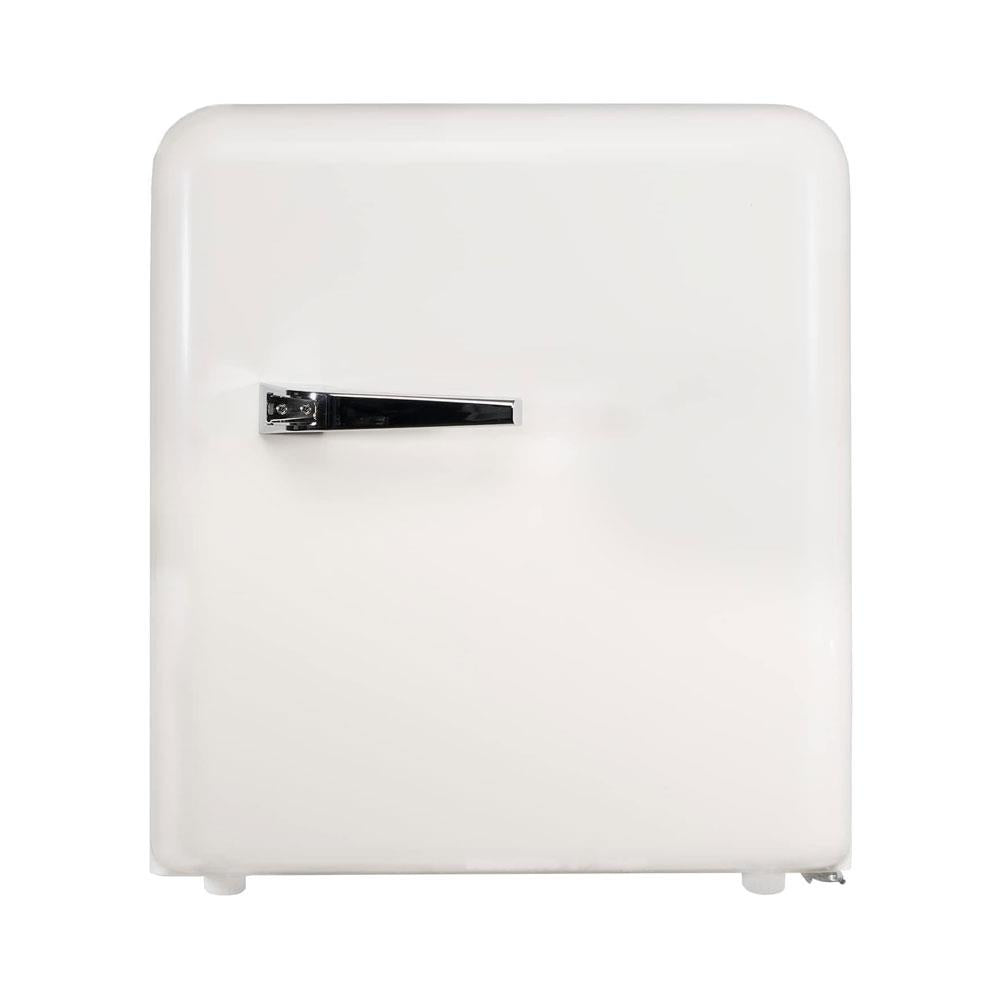 SIA Retro Mini Fridge/Table Top Drinks Cooler 45 Litres - Cream