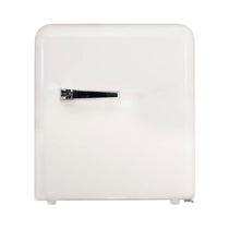SIA Retro Mini Fridge/Table Top Drinks Cooler 45 Litres - Cream