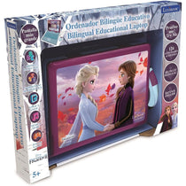 Lexibook Disney Frozen II Bilingual Educational Laptop With 124 Activites - Multicolour