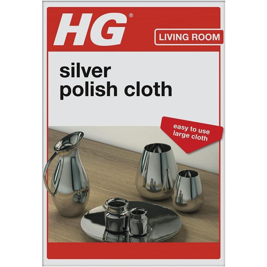 HG Silver Polish Cloth For Shiny Silverware