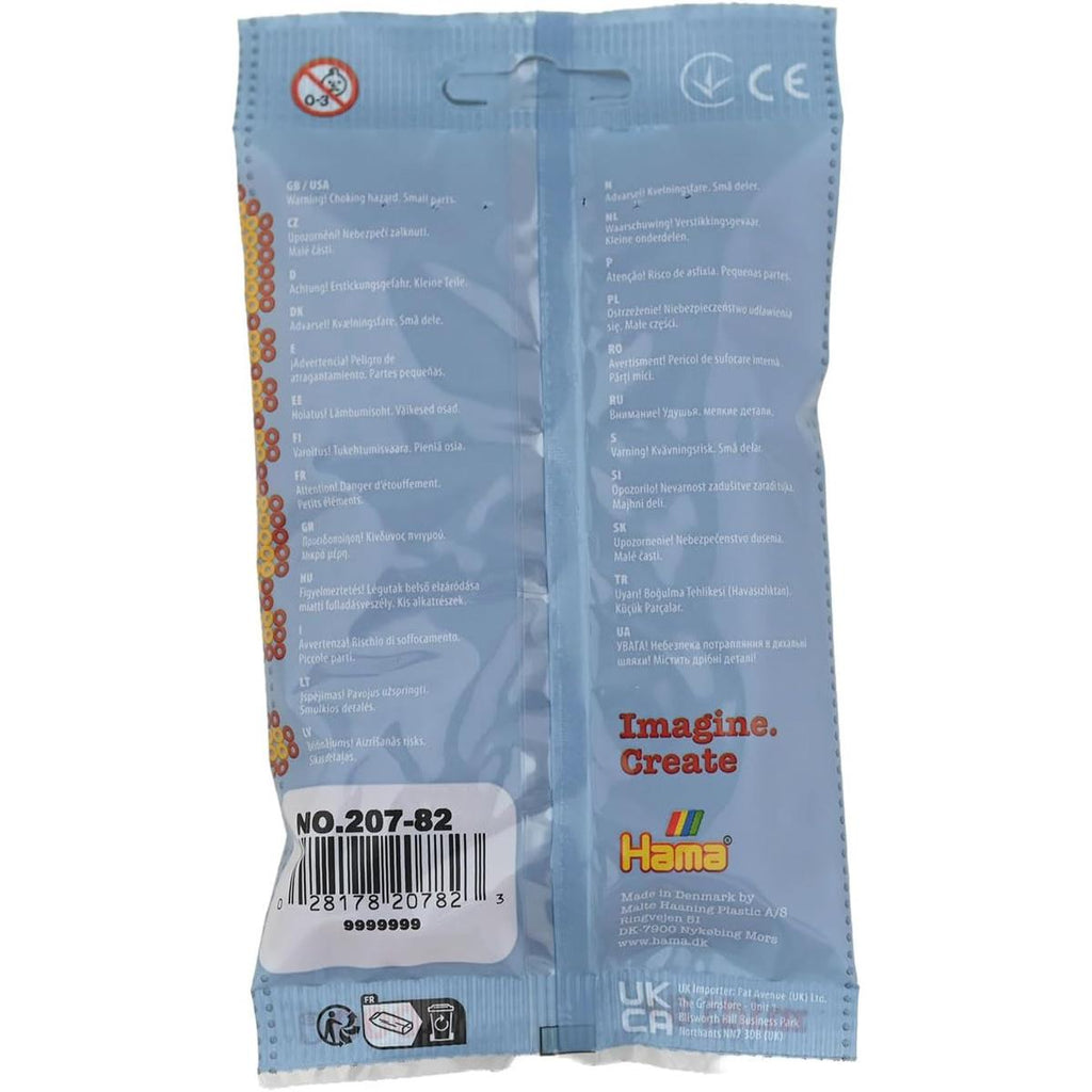 Hama 1000 Midi Beads In Bag Cylindrical Plastic - Plum