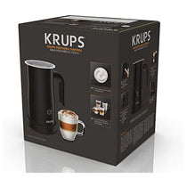 Krups Frothing Control Milk Frother 500W 150ml - Black
