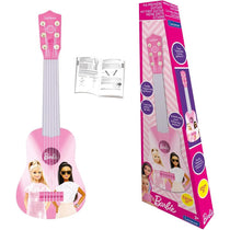 Lexibook Disney Barbie My First Guitar With 6 Nylon Strings 53cm - Pink