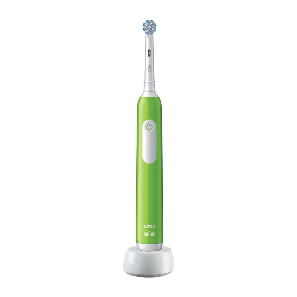 Oral-B Pro Junior Kids Electric Toothbrush 3 Modes With Kid-Friendly Sensitive Mode Ages 6+ - Green