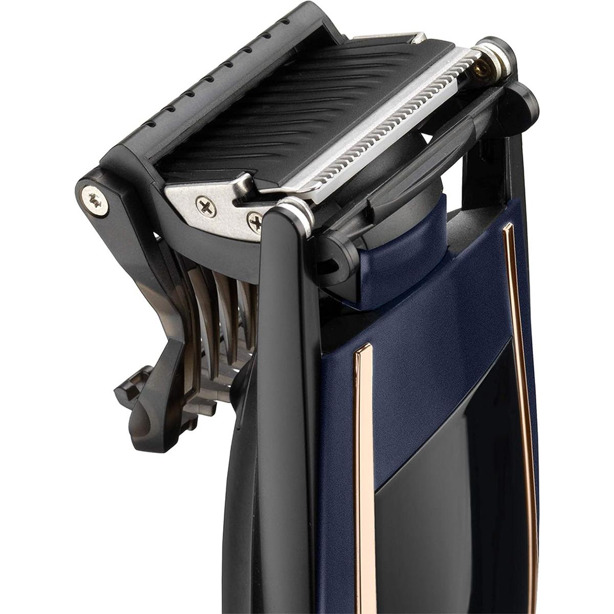 BaByliss Super Stubble XTP Beard Trimmer Cordless Waterproof - Blue And Rose Gold